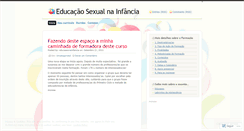 Desktop Screenshot of educasexnainfancia.wordpress.com