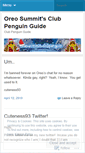 Mobile Screenshot of oreosummit.wordpress.com