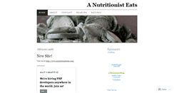 Desktop Screenshot of anutritionisteats.wordpress.com