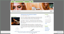 Desktop Screenshot of glammaink.wordpress.com