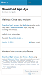 Mobile Screenshot of downloadapaaja.wordpress.com