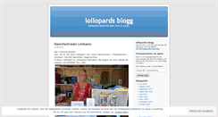 Desktop Screenshot of lollopard.wordpress.com