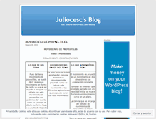 Tablet Screenshot of juliocesc.wordpress.com