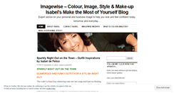 Desktop Screenshot of isabeldefeliceimagewise.wordpress.com