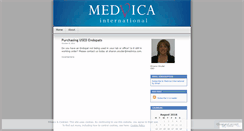 Desktop Screenshot of medvica.wordpress.com