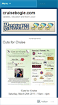 Mobile Screenshot of cruisebogle.wordpress.com