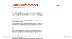Desktop Screenshot of ijndekwuforcm221.wordpress.com