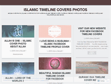 Tablet Screenshot of islamictimelinecovers.wordpress.com