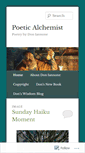 Mobile Screenshot of poeticalchemist.wordpress.com