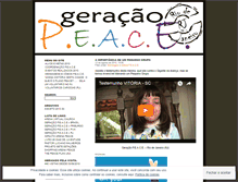 Tablet Screenshot of geracaopeacerj.wordpress.com