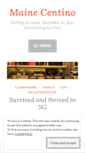 Mobile Screenshot of mainecentino.wordpress.com