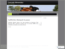 Tablet Screenshot of gmenendez.wordpress.com