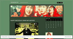 Desktop Screenshot of mccartneysite.wordpress.com