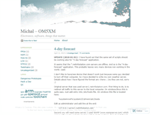 Tablet Screenshot of michaldemin.wordpress.com