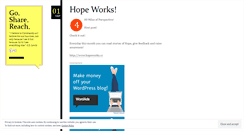 Desktop Screenshot of gosharereach.wordpress.com