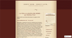 Desktop Screenshot of adhuc.wordpress.com