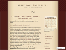 Tablet Screenshot of adhuc.wordpress.com