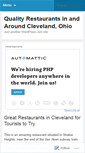 Mobile Screenshot of bestplacestoeatincleveland06.wordpress.com