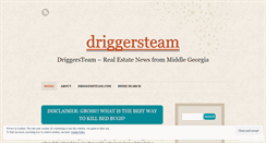 Desktop Screenshot of driggersteam.wordpress.com