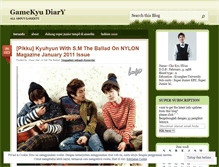 Tablet Screenshot of hyunoppa.wordpress.com