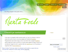 Tablet Screenshot of nuntaverde.wordpress.com