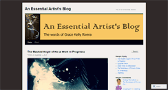 Desktop Screenshot of anessentialartist.wordpress.com