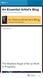 Mobile Screenshot of anessentialartist.wordpress.com