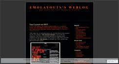 Desktop Screenshot of emolayouts.wordpress.com