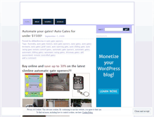 Tablet Screenshot of adfautomation.wordpress.com