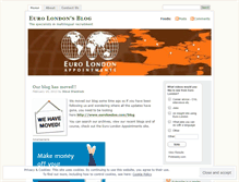 Tablet Screenshot of eurolondonappointments.wordpress.com