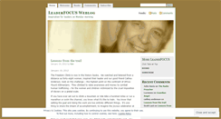 Desktop Screenshot of leaderfocus.wordpress.com
