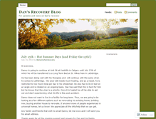 Tablet Screenshot of dansorochanrecovery.wordpress.com