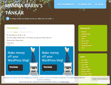 Tablet Screenshot of mammakarin.wordpress.com