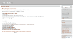 Desktop Screenshot of albertobajo.wordpress.com