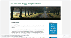 Desktop Screenshot of preppybumpkin.wordpress.com