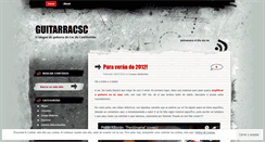 Desktop Screenshot of guitarracsc.wordpress.com