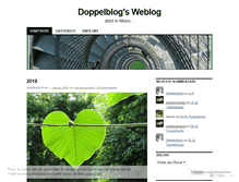 Tablet Screenshot of doppelblog.wordpress.com