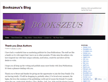 Tablet Screenshot of bookszeus.wordpress.com