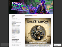 Tablet Screenshot of forumfantastico.wordpress.com