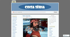 Desktop Screenshot of coisaseria.wordpress.com