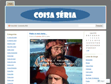 Tablet Screenshot of coisaseria.wordpress.com