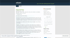 Desktop Screenshot of otkart.wordpress.com