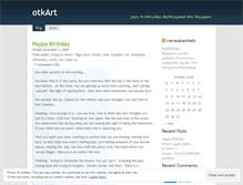 Tablet Screenshot of otkart.wordpress.com