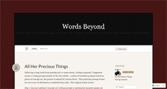 Desktop Screenshot of andyfloodwritersblog.wordpress.com