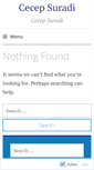 Mobile Screenshot of cecepsuradi.wordpress.com