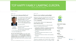 Desktop Screenshot of campingpartners.wordpress.com