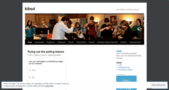 Desktop Screenshot of kibsd.wordpress.com