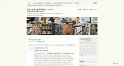 Desktop Screenshot of grammarcops.wordpress.com