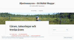 Desktop Screenshot of hjortronmyren.wordpress.com