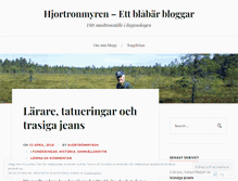 Tablet Screenshot of hjortronmyren.wordpress.com